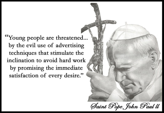 St. Pope John Paul ll-Advertising