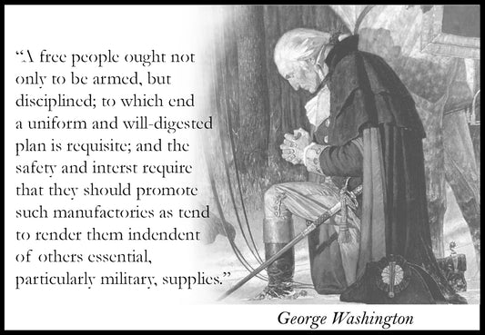 George Washington-A free people