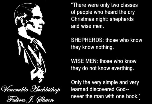 Archbishop Sheen-Christmas night