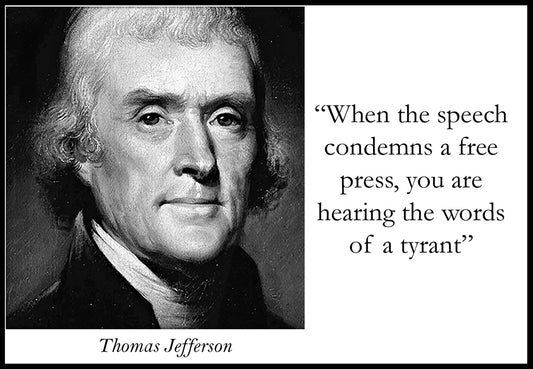 Thomas Jefferson-Free press