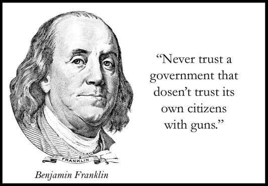 Benjamin Franklin-Guns