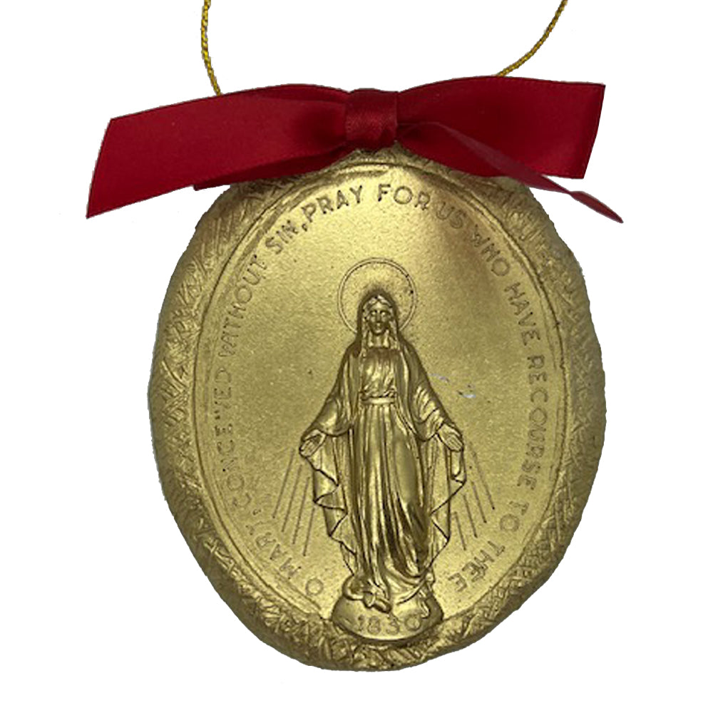 Miraculous Medal Oval