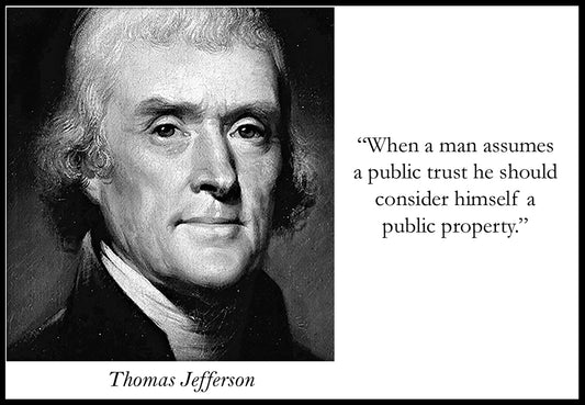 Thomas Jefferson-Public property