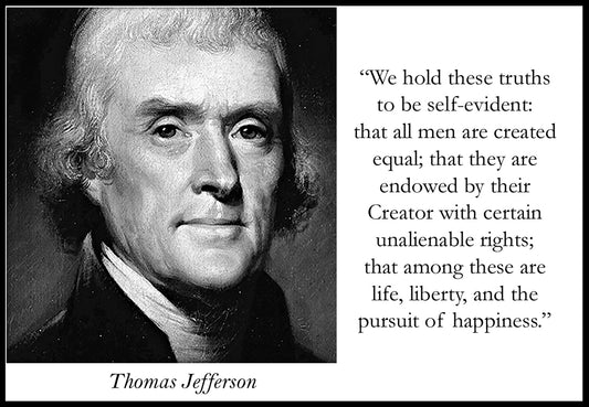 Thomas Jefferson-Pursuit of happiness