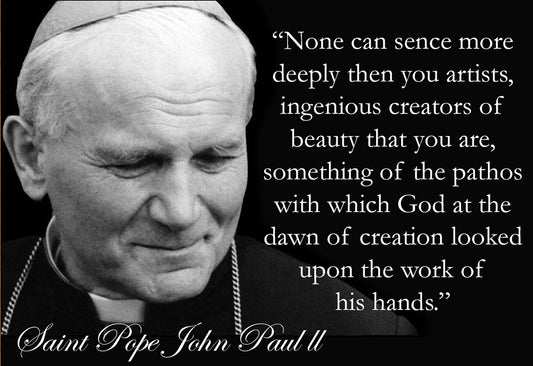 St. Pope John Paul ll-The artist